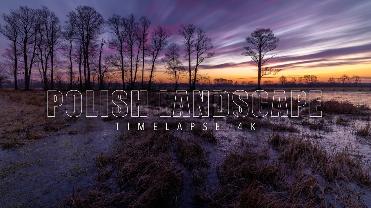 AMAZING Polish landscape - TIMELAPSE (4k)