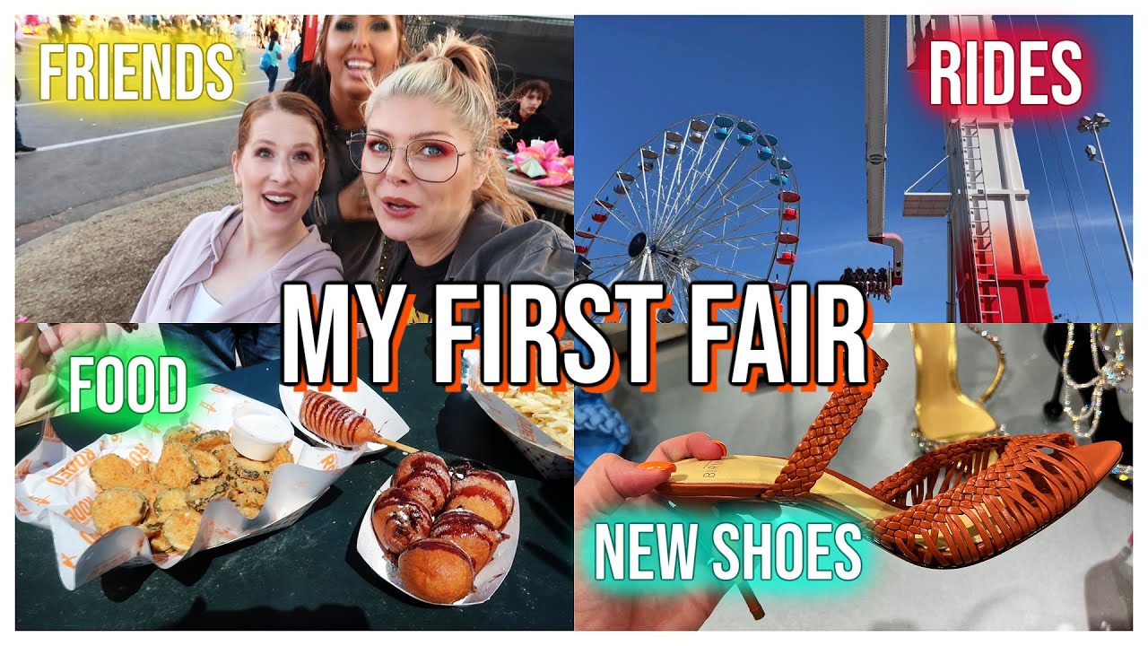 I Went To MY FIRST EVER Fair In The US | Vlog no 60
