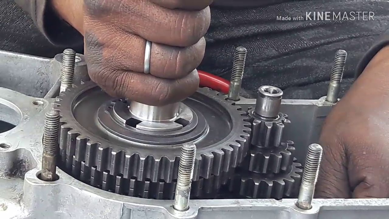 Atul 3 wheeler gearbox fiting auto Ripering  part 1