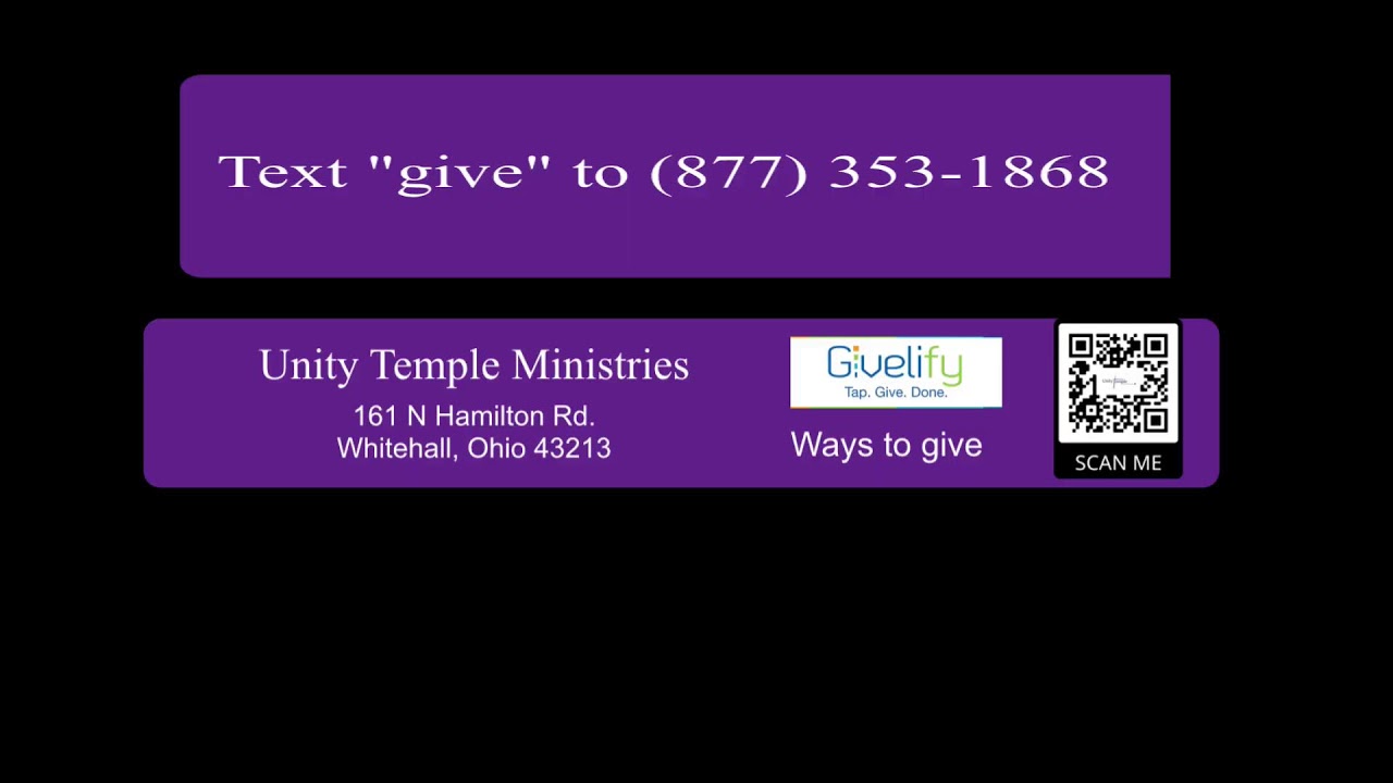 Unity Temple Ministries Church of God in Christ