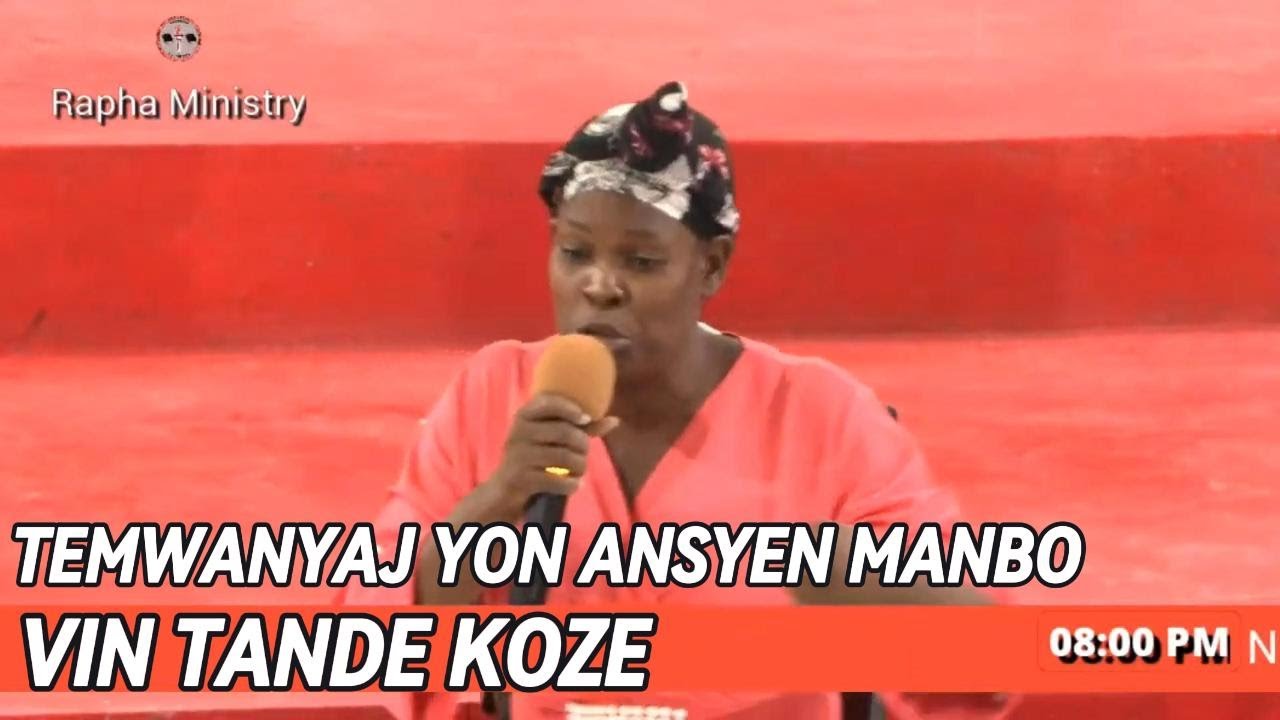 TEMWANYAJ YON ANSYEN MANBO - VIN TANDE KOZE MEZANMI