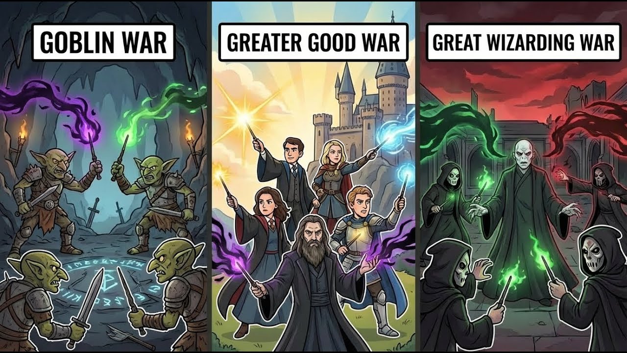 All 8 Wizarding Wars and Their Timeline EXPLAINED