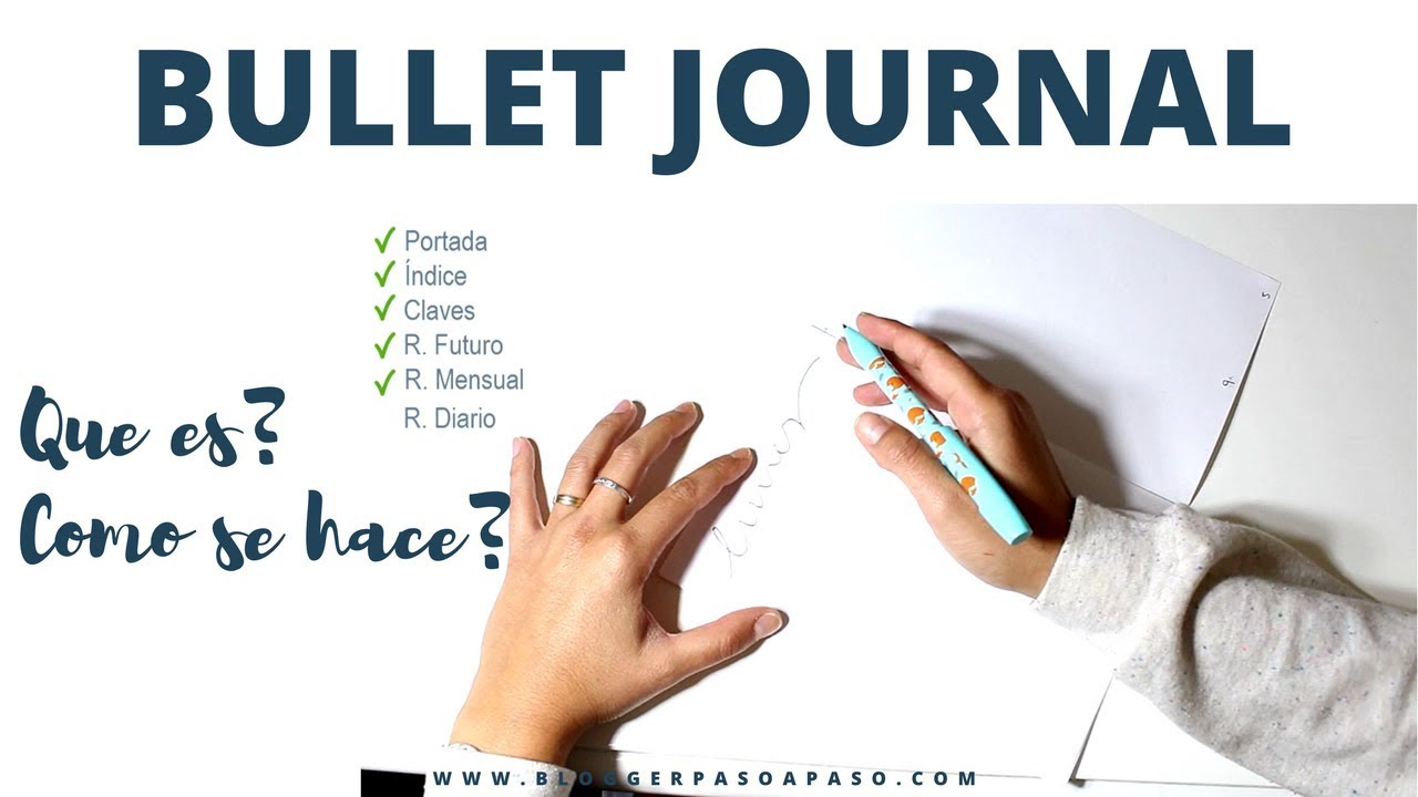 BULLET JOURNAL Español paso a paso / Qué es y Cómo se hace 📚