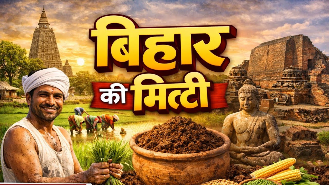 बिहार की मिट्टी का विस्तृत विश्लेषण | Soil  of Bihar Explained  | बिहार में पाई जाने वाली मिट्टियाँ