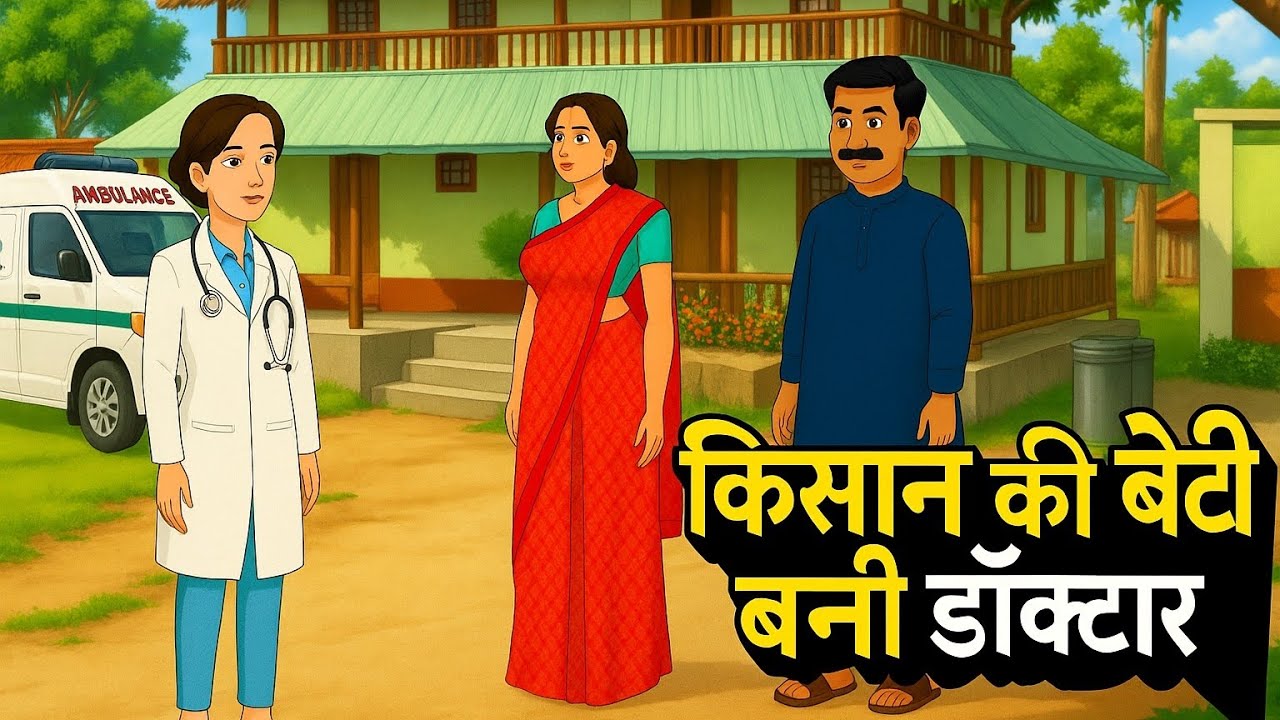 किसान की बेटी बनी डॉक्टर|Kisan ki Beti Bani doctor| Hindi Kahani | Moral Story