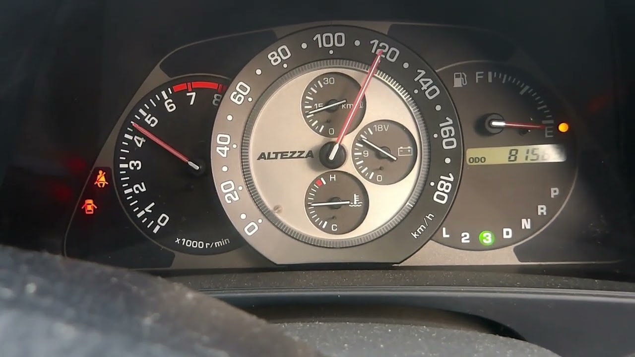 93517 GXE15W アルテッツァ ジータ 1G FE AT 4WD エンジン＆ミッション チェック