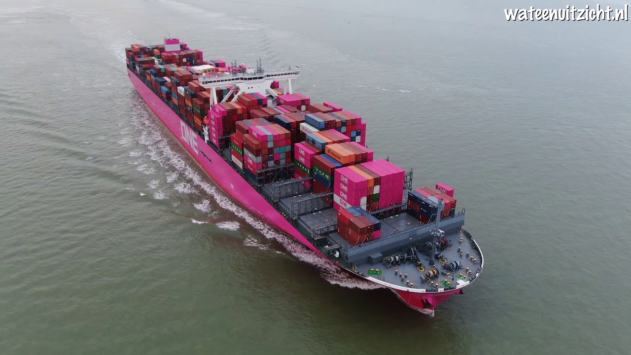 ONE Columba, Shipspotting Terneuzen