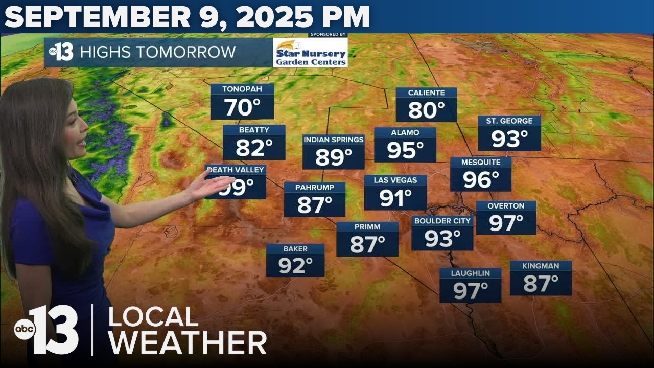 Linh's Forecast: Sunny, Milder and Breezy on Wednesday