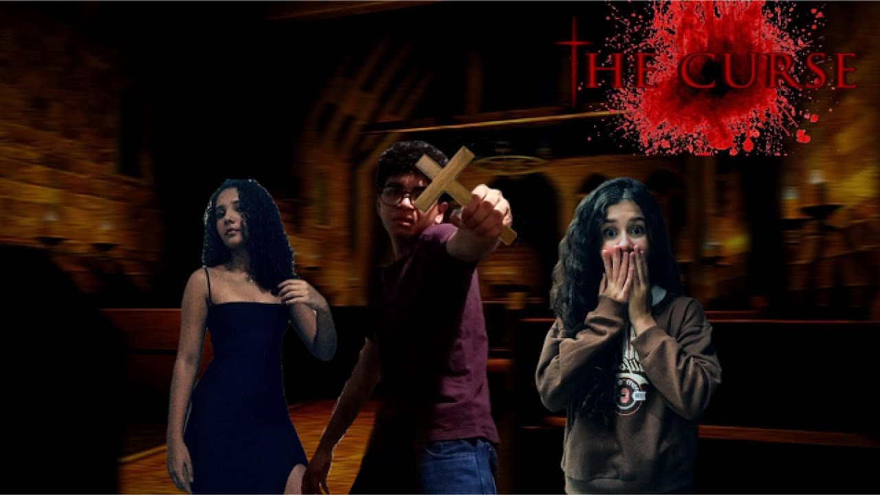 ESTAMOS EM UMA CASA MAL ASSOMBRADA-THE CURSE(ROBLOX)