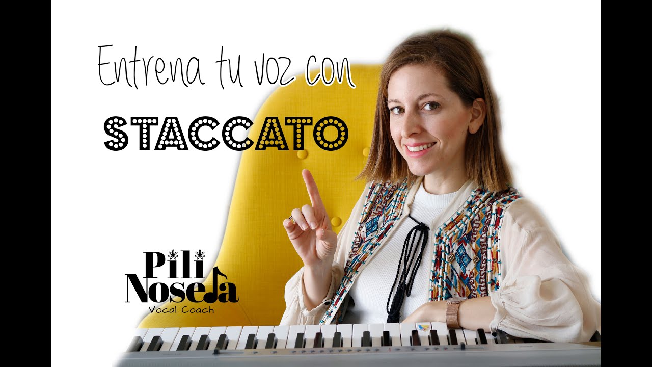 Fortalece tu voz con staccato