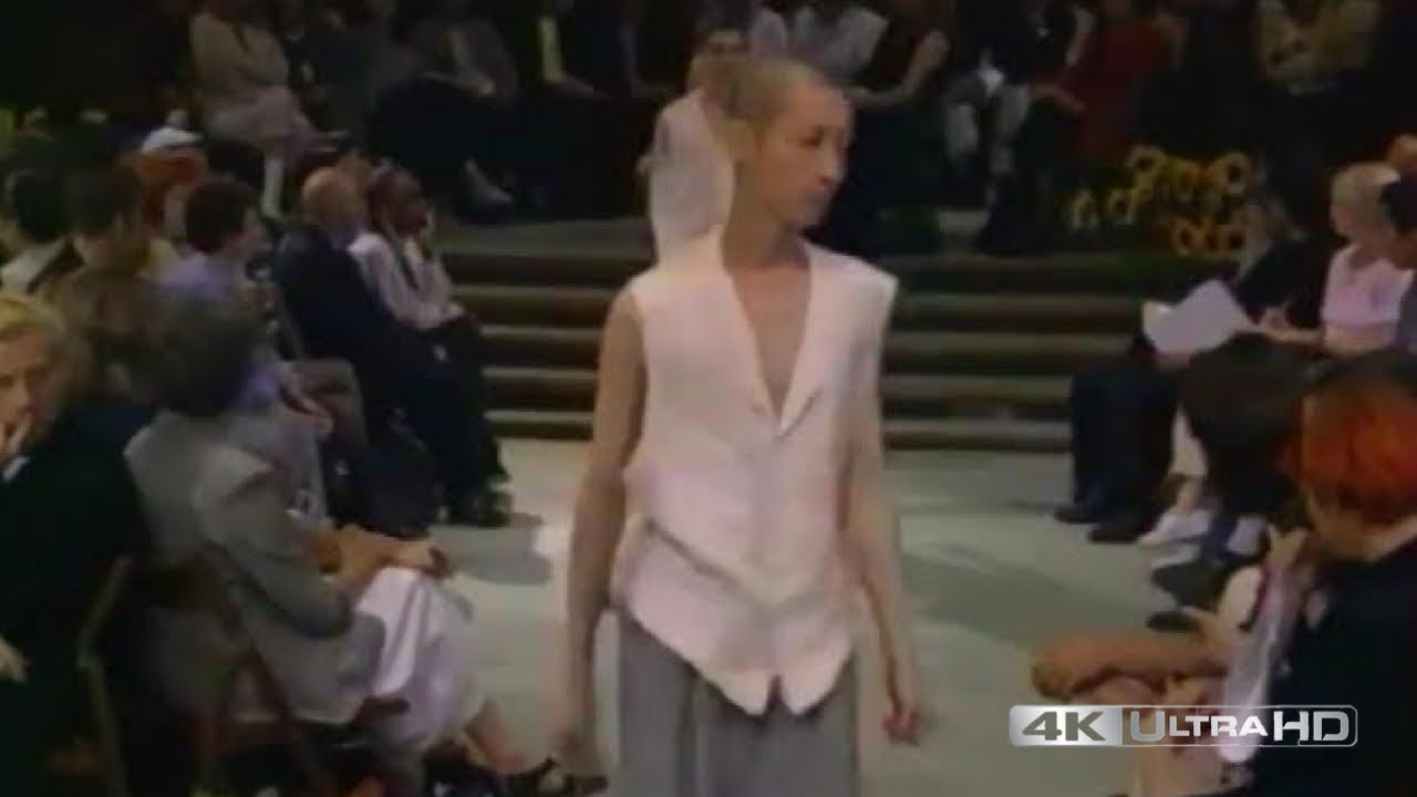 Yohji Yamamoto Pour Homme - SS96 Runway Show - 4k Ultra HD