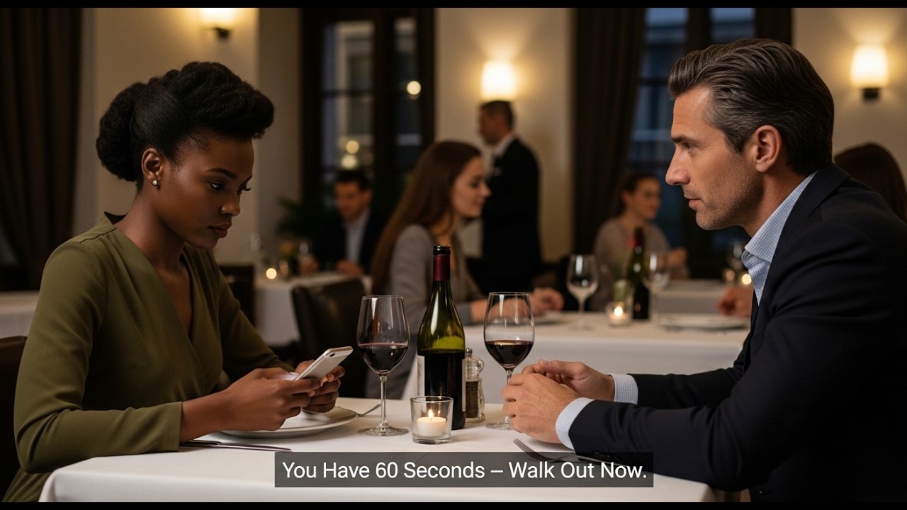 During Dinner With Her Ex-Husband, an Unknown Number Texted: ‘You Have 60 Seconds—Walk Out Now.’