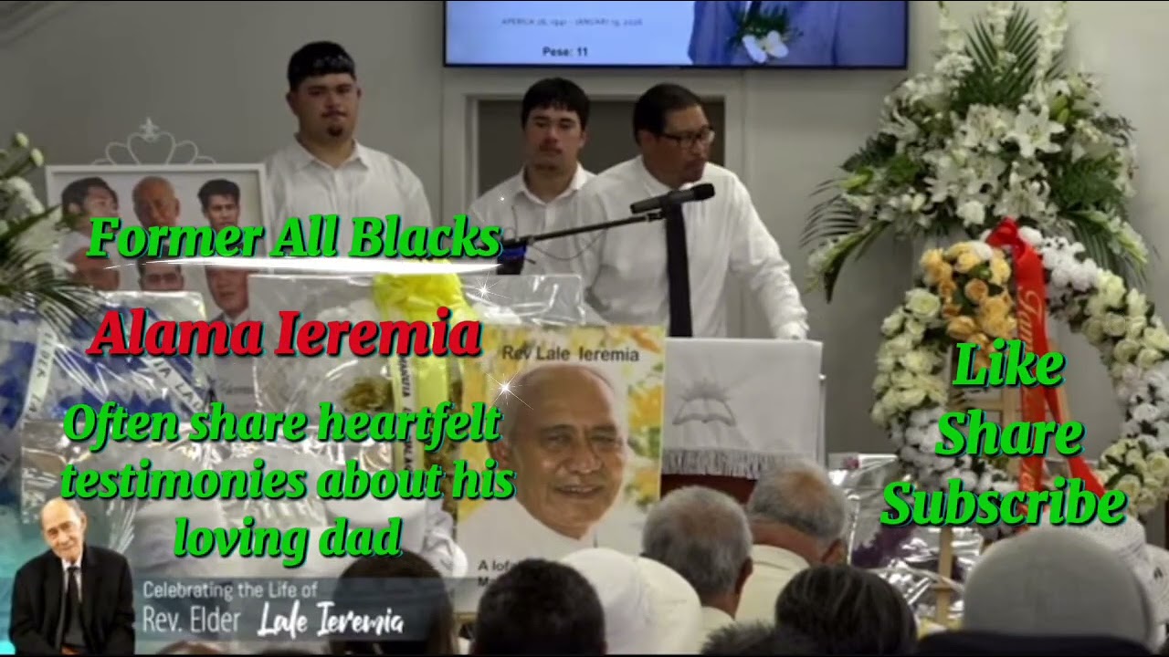 Susuga ia Alama Ieremia (molimau ile maliu osi ona tuaā(Rev.Elder Lale Ieremia)