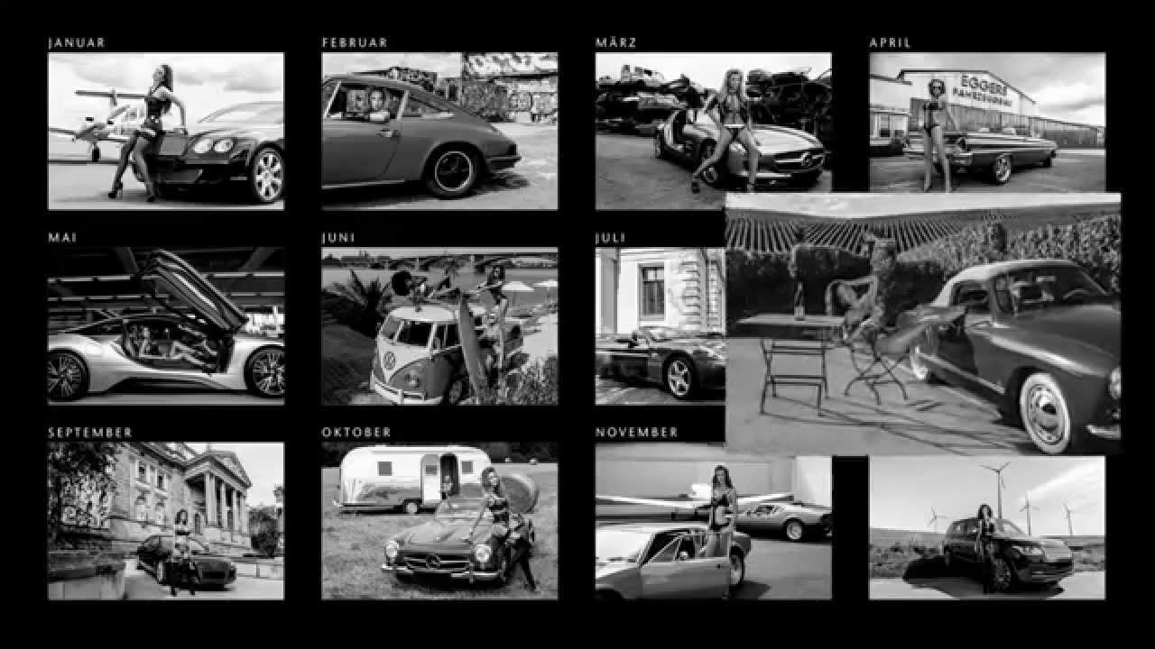 Volkswagen Karmann Ghia Cabriolet - Autobid.de Kalender making of (August)