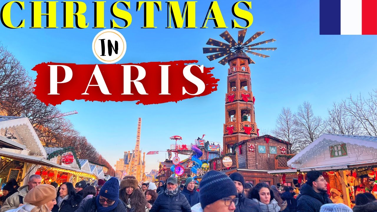 Christmas in Paris | Tuileries Garden Christmas Market Walk
