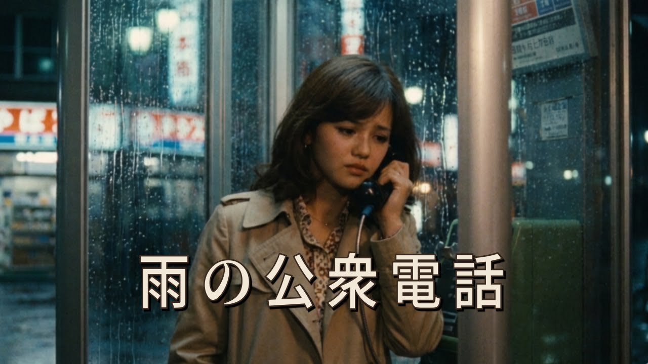 【昭和歌謡】 雨の公衆電話 | 涙が止まらない昭和レトロ・1970年代メドレー