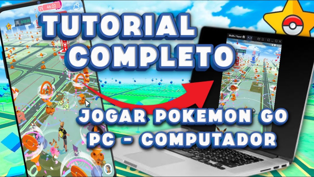 COMO JOGAR POKÉMON GO No COMPUTADOR PC FAKEGPS com JOYSTICK Para POKEMON GO Sem BAN