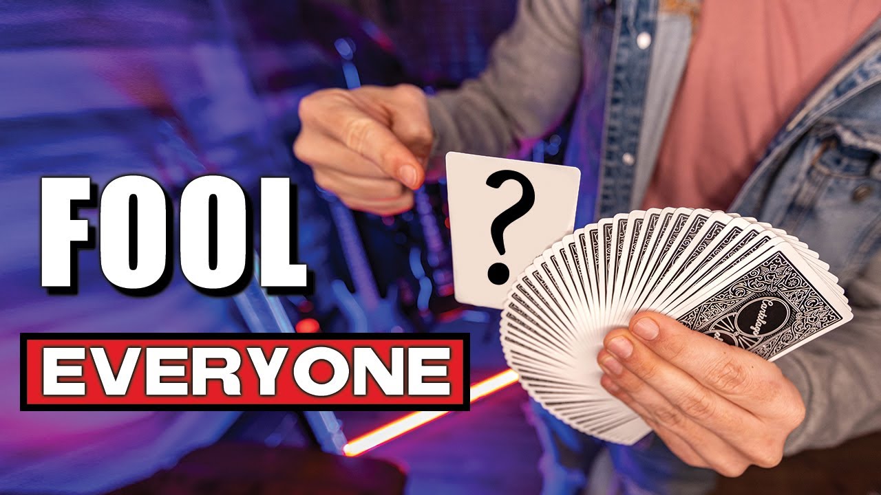 Learn the Prediction Card Trick!! (Magic Trick Tutorial)