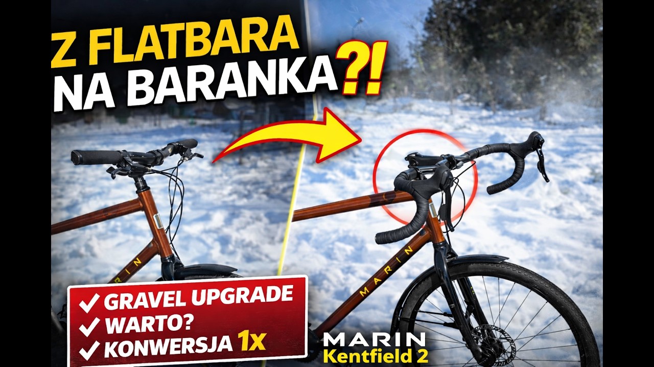Marin Kentfield 2  konwersja na BARANKA… czy to miało sens?! 🔥