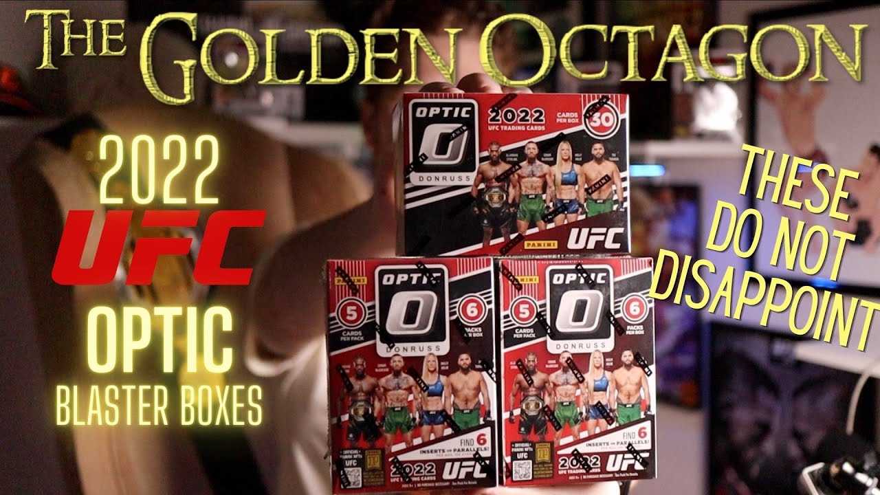 ANOTHER BIG PHOTON!!! ...CASE HIT SSP | 2022 Panini UFC Optic Blaster Box | 3 Blaster Box Rip | TGO