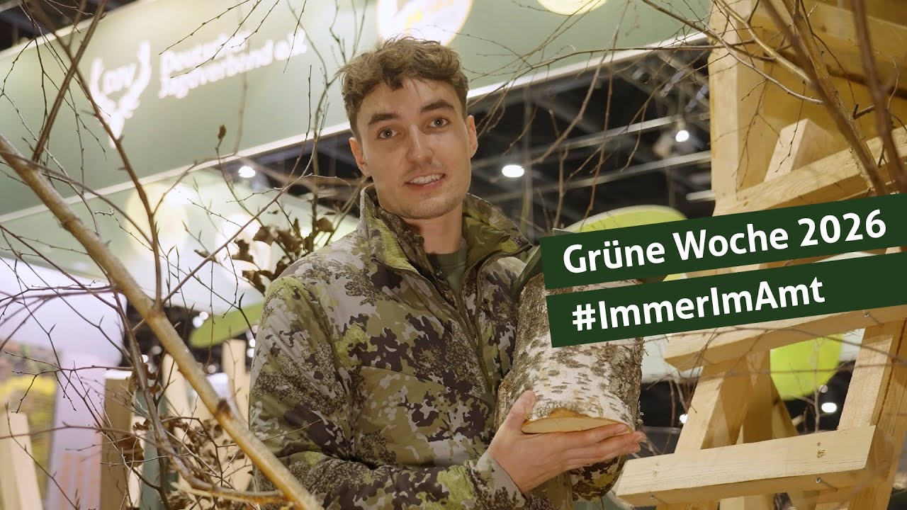 DJV@Grüne Woche 2026 | Immer im Amt – Nistkästen aufhängen