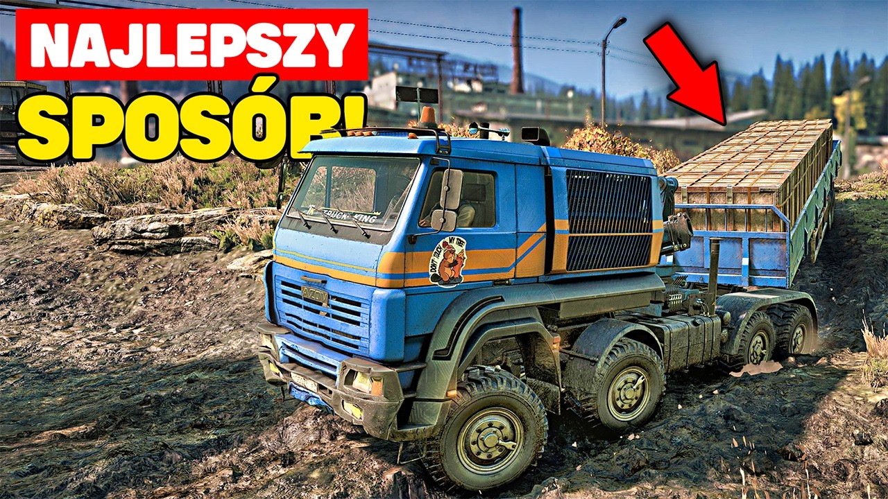 Od dzisiaj TAK transportuję Skrzynie! 🚚 | SnowRunner Almaty [14]