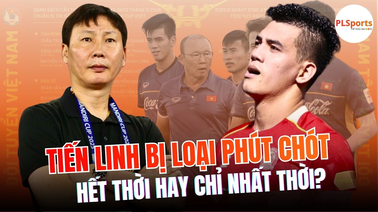 CỰC SỐC: Tiến Linh Bị Loại Vào Phút Chót, HLV Kim Sang-Sik Thẳng Tay Khai Tử Di Sản Park Hang Seo