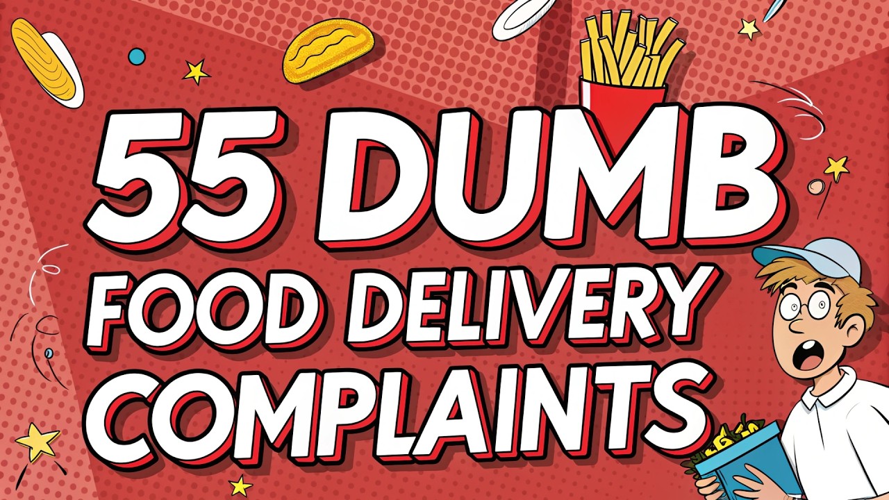 55 Ridiculous Complaints About Food Delivery Services
