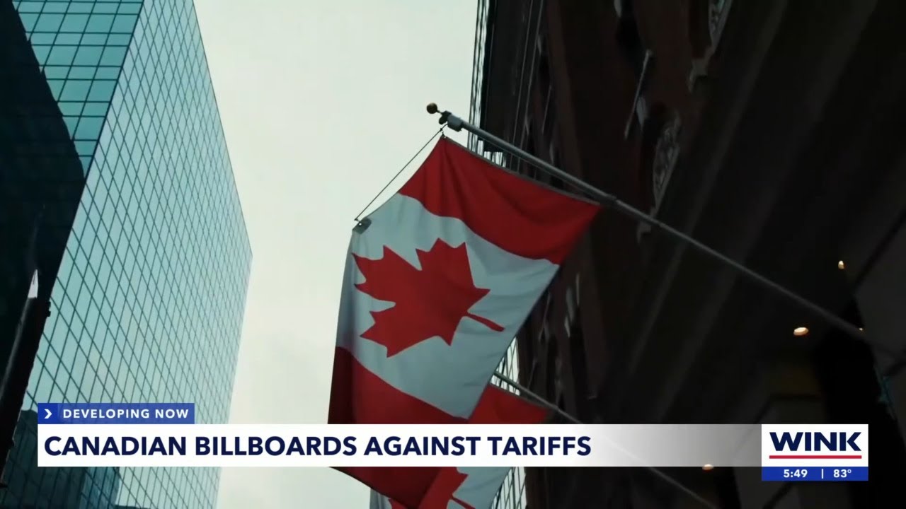 Canadian anti-tariff billboards come to Southwest Florida