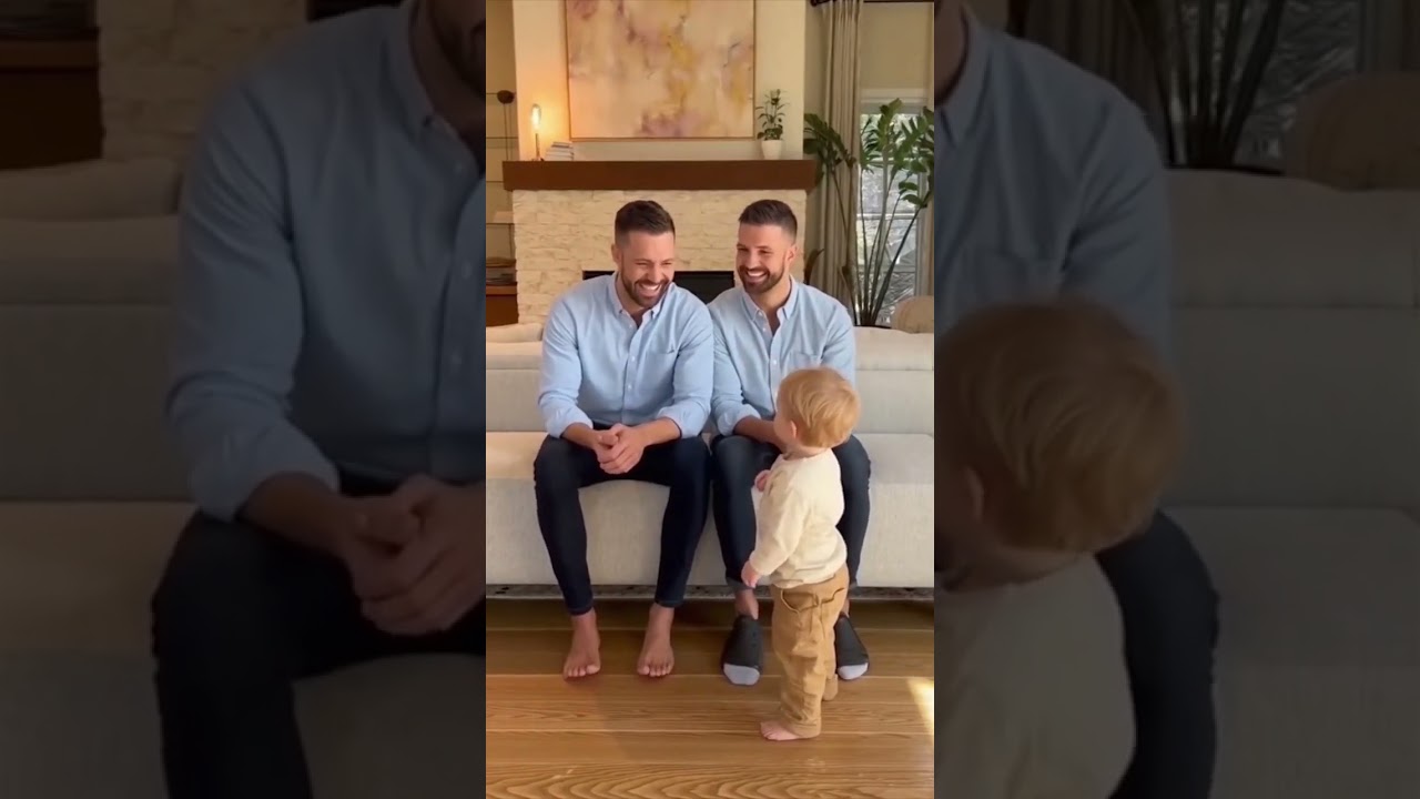&ldquo;Baby&rsquo;s Adorable Reaction to Identical Twins 😂❤️&rdquo;