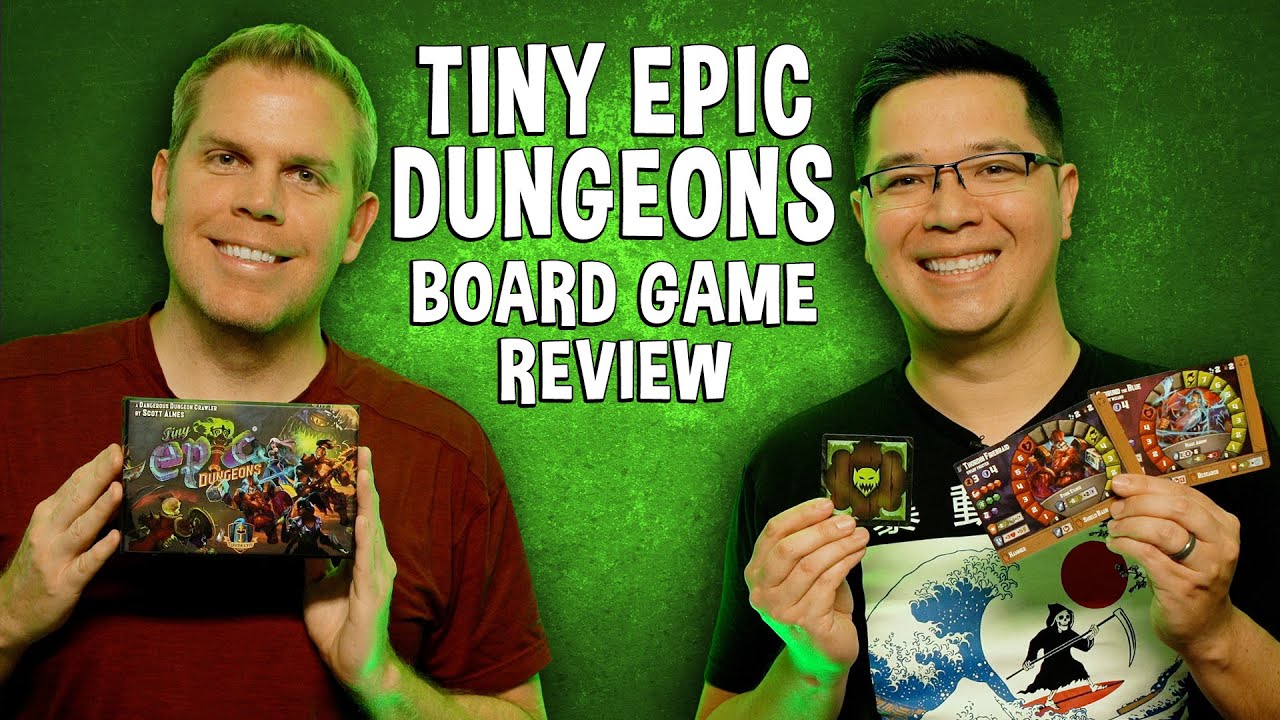 Review of Tiny Epic Dungeons - Cooperative Dungeon Crawler Board Game