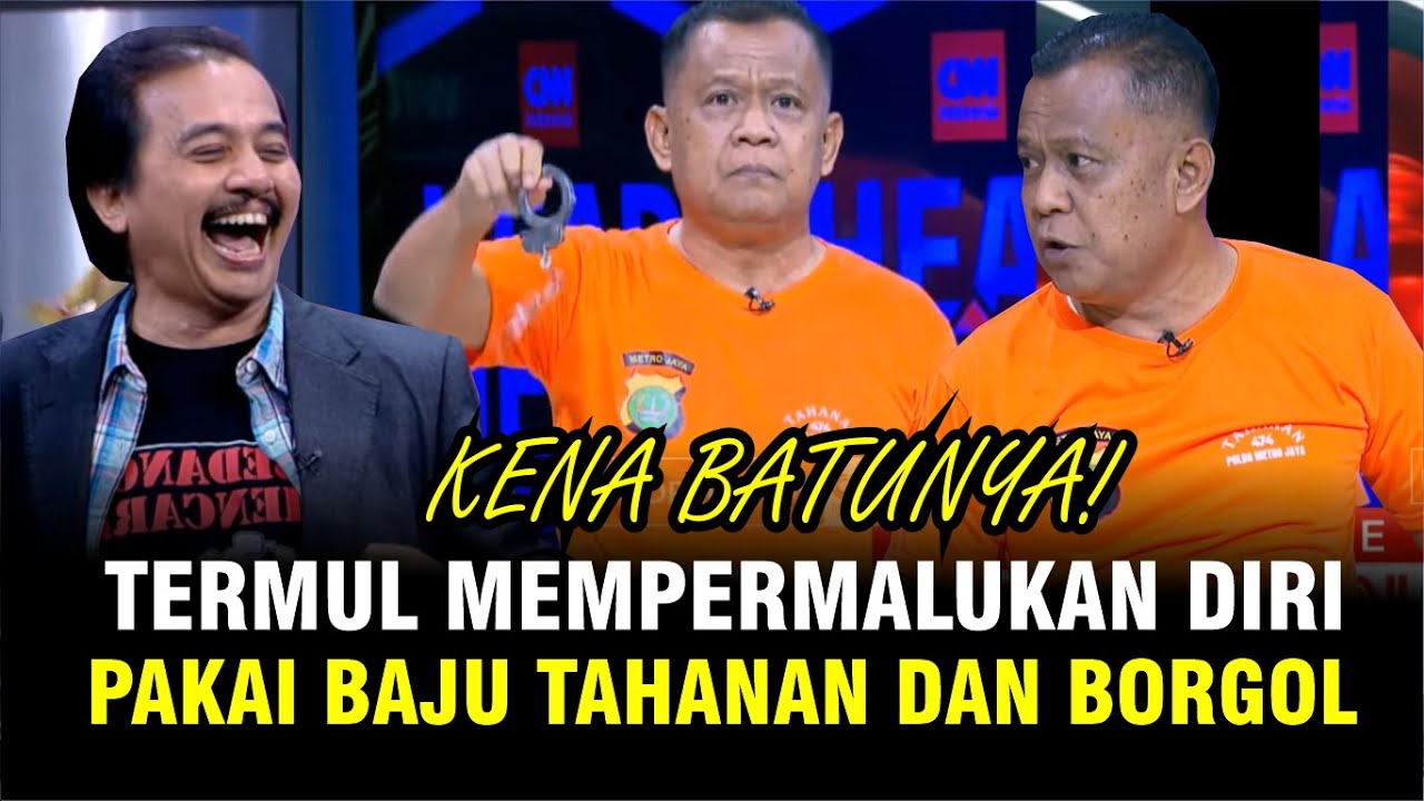 LOGIKA NGAWUR HINGGA PAKAI BORGOL, TERMUL KENA BACEM