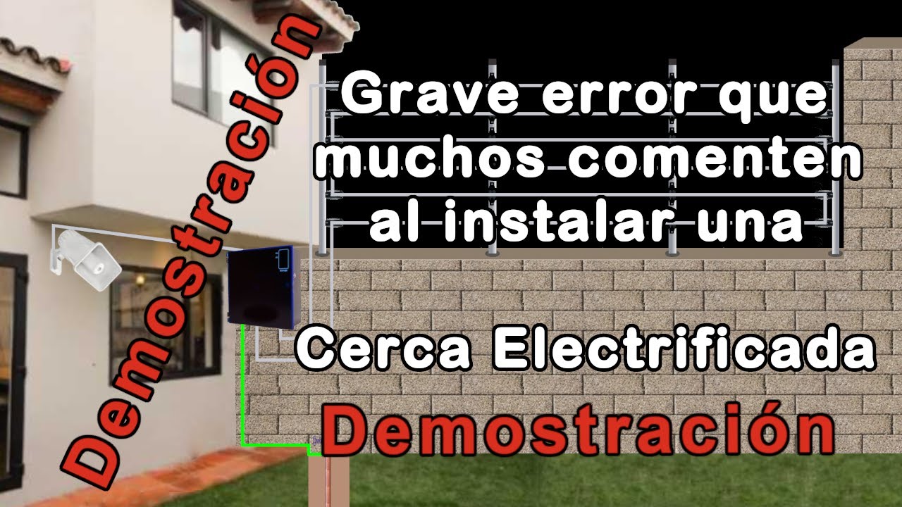 Grave error que muchos cometen al instalar una cerca - ¡Demostración!