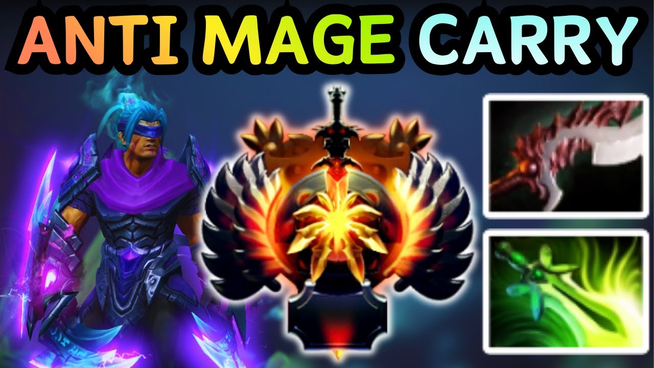 🔥 NEW PATCH 7.40b ANTI MAGE CARRY ENEMIES I NEED MANA !! | DOTA 2 GAMEPLAY 🔥