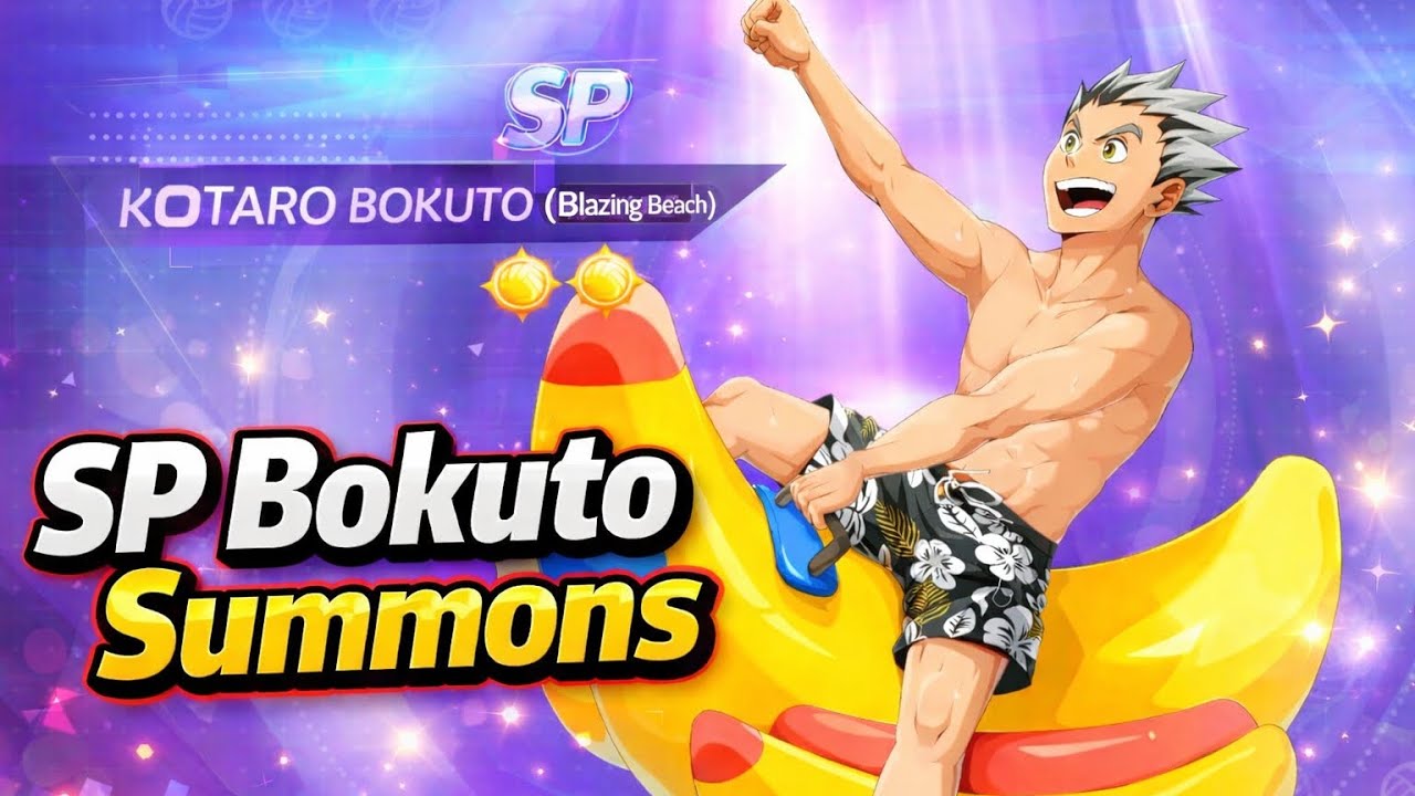 SP Bokuto and Memory Summons Haikyu! Fly high