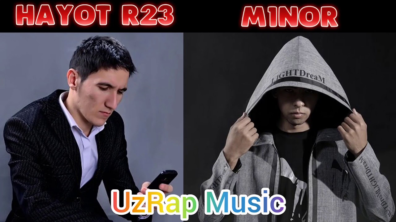 Hayot R23 M1noRni so'kkan edi, lekin M1noR UzRapda Hayot R23ni o'ziga sopernik deb bildi (UzRap)