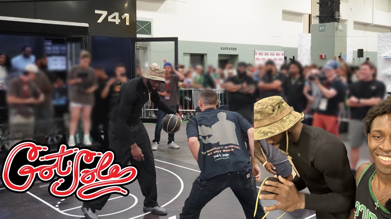 I MET JAYLEN BROWN AT BOSTON GOT SOLE!