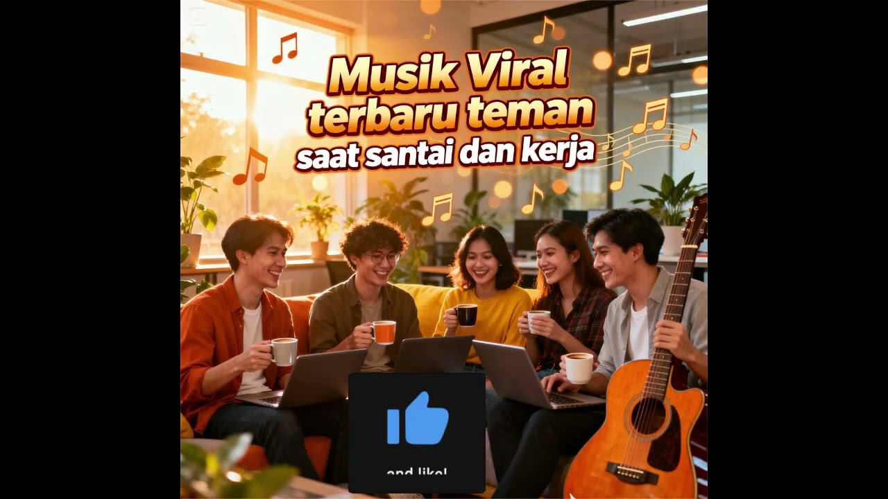 musik viral, teman santai dan bekerja tambah fokus, 