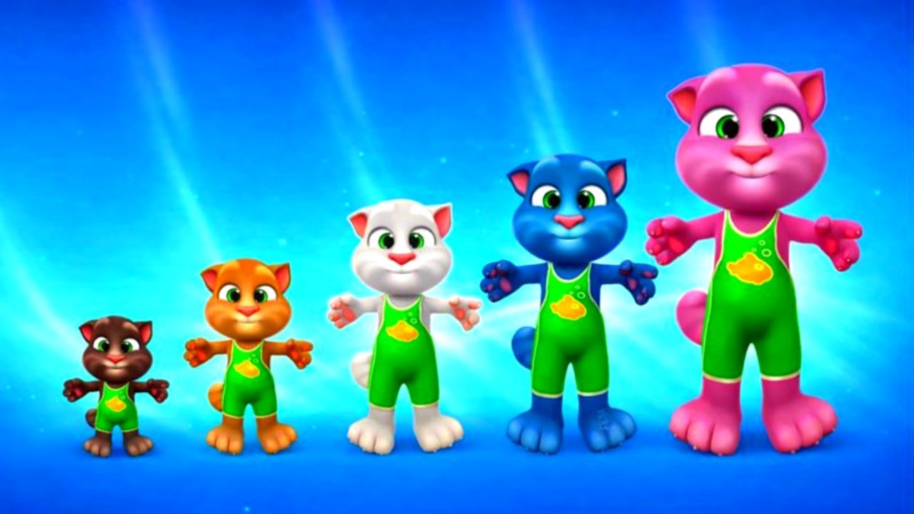 Happy Birthday Level 5 vs Level 10 vs Level 15 vs Level 20 vs Level 25 vs Level 30 My Talking Tom 2