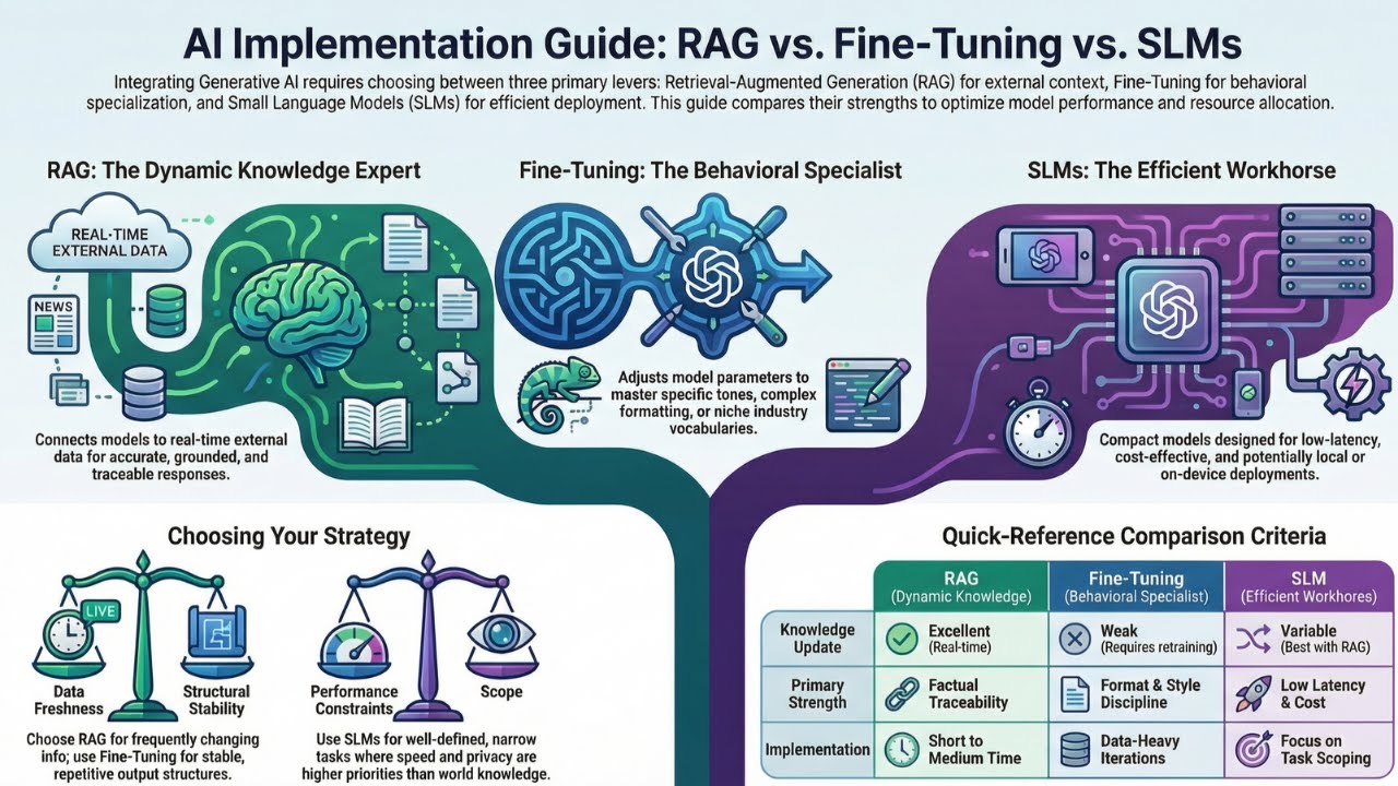 SLM vs RAG - Choosing Your AI Approach