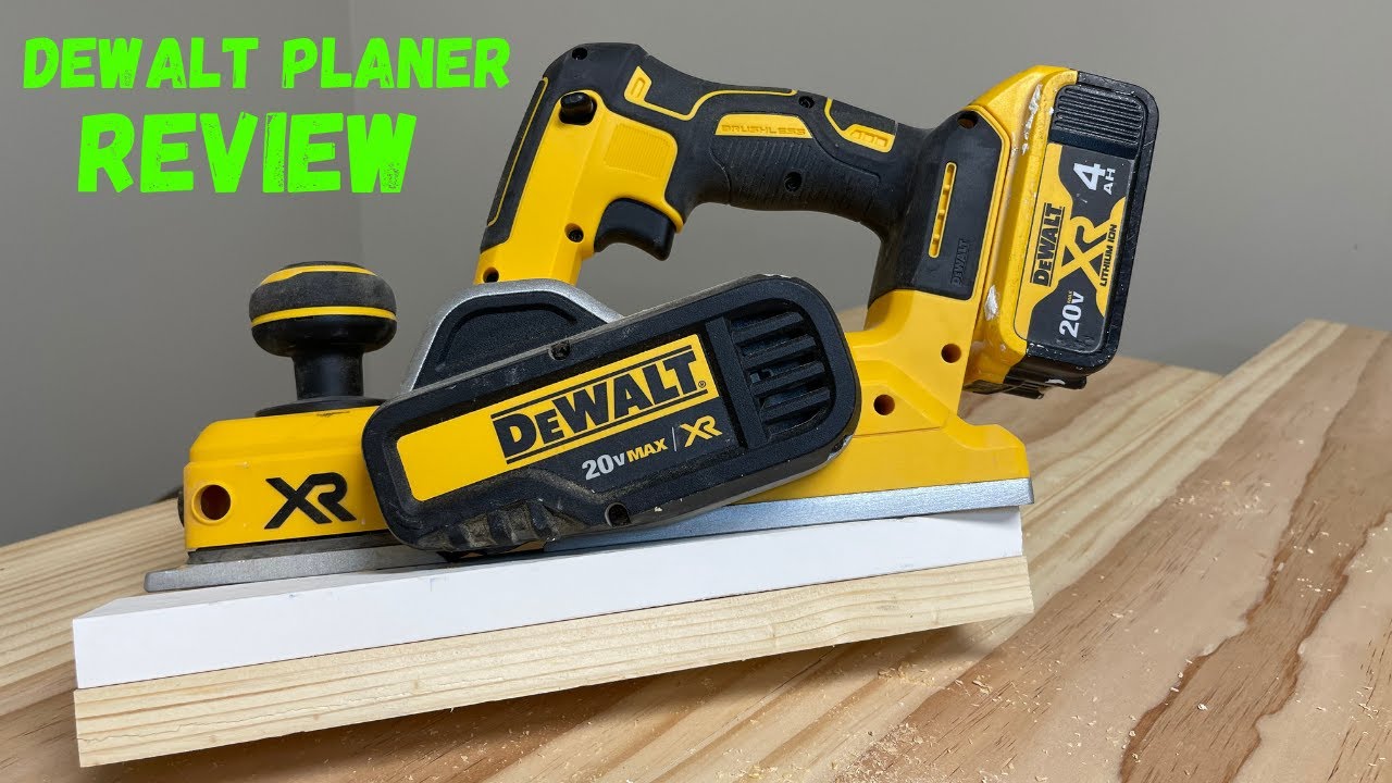 Review of the DeWalt DCP580 Planer