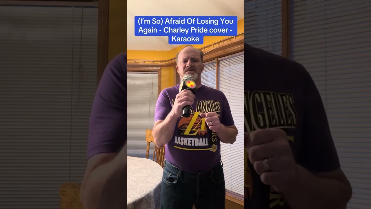 (I’m So) Afraid Of Losing You Again - Charley Pride cover - Karaoke