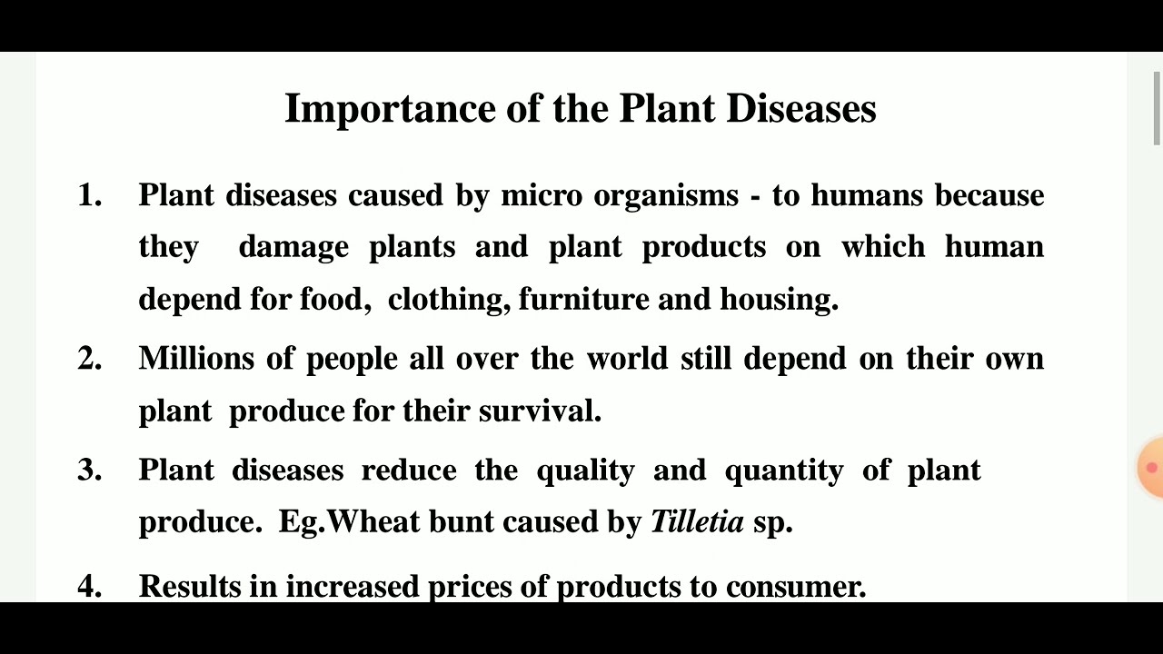 Lecture 1 , Importance Of Plant Diseases, Scope And Objectives Of Plant Pathology | HindiExplanation