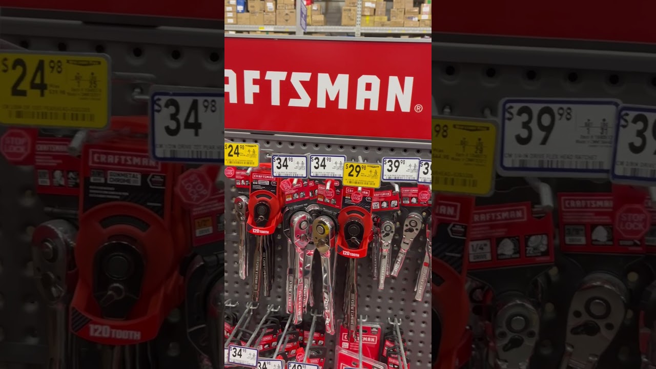 Craftsman ratchets marked down.