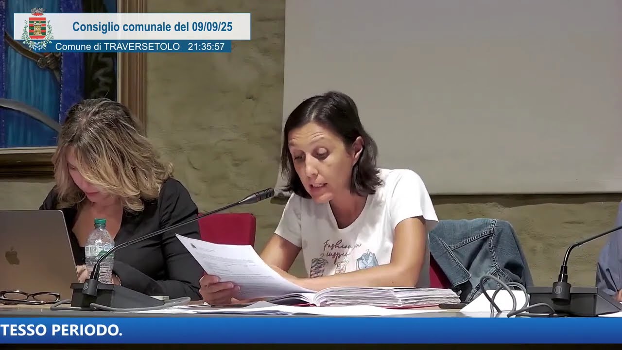 Consiglio comunale del  09.09.2025