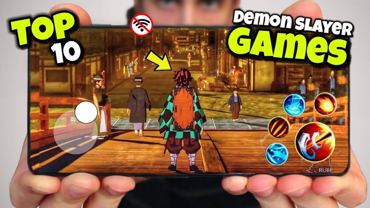 TOP 10 Best DEMON SLAYER Offline And Online ( Android / IOS )  2024 | Best KIMETSU NO YAIBA Game