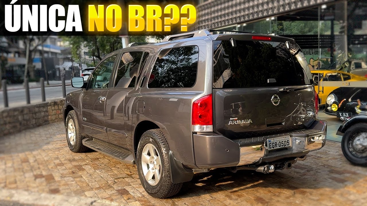 NISSAN ARMADA, UM SUV FULL SIZE PELO PREÇO DE NIVUS 0KM!!