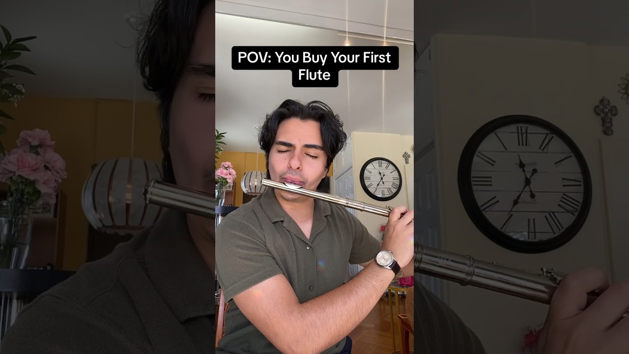 POV: You Buy Your First Flute 🤩