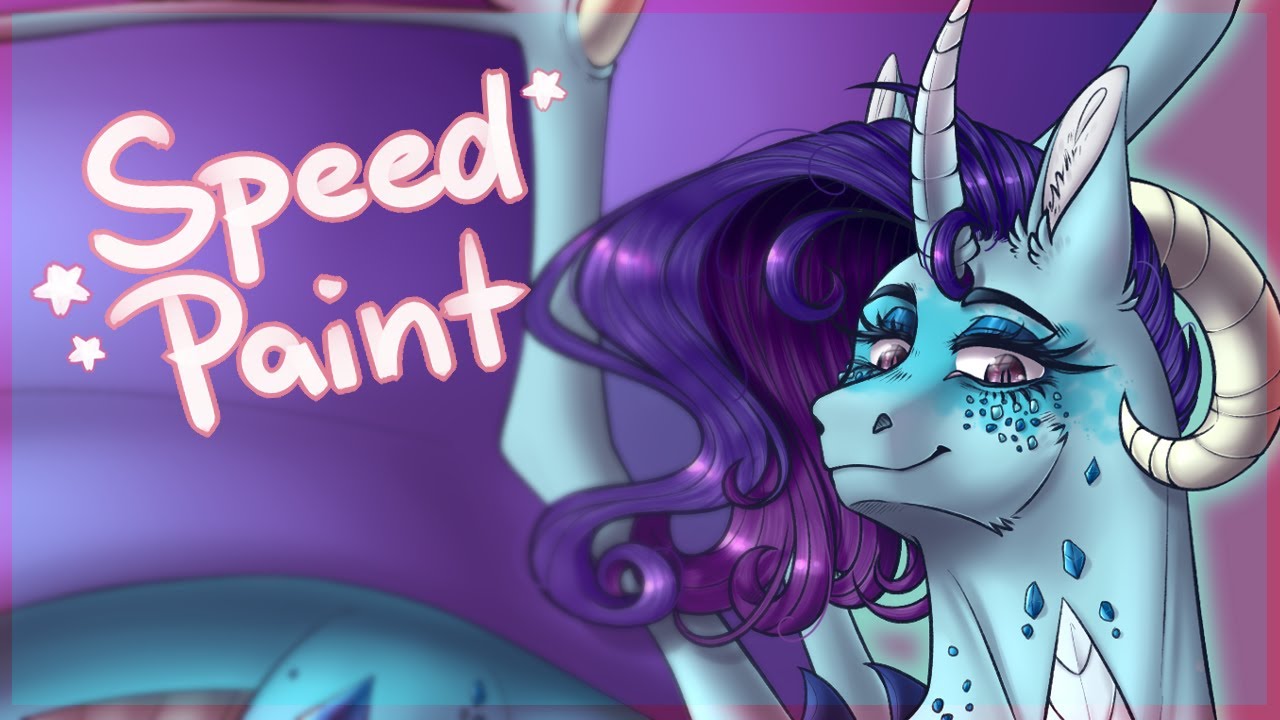 Rarity x Ember (Fusion) [MLP Speedpaint]