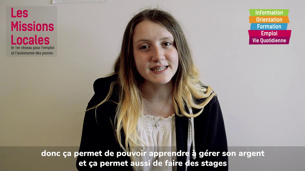 Laurina accompagnée par la Mission Locale du Genevois (74)